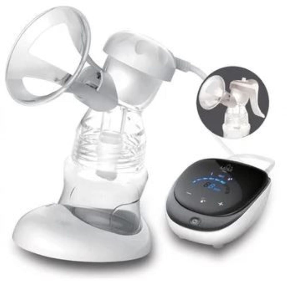 Pompa pentru san 2 in 1 electrica si manuala Baby, 1 bucata, Minut