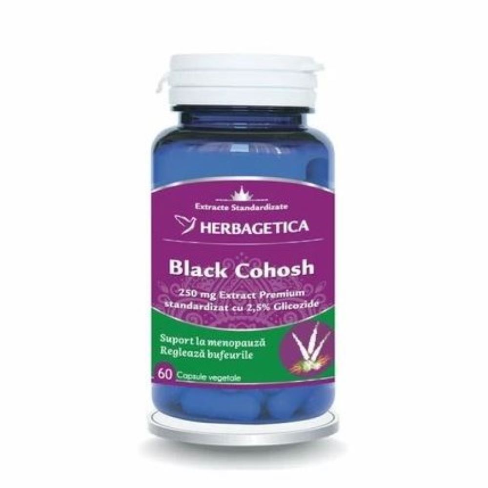 Black Cohosh, 60 capsule vegetale, Herbagetica