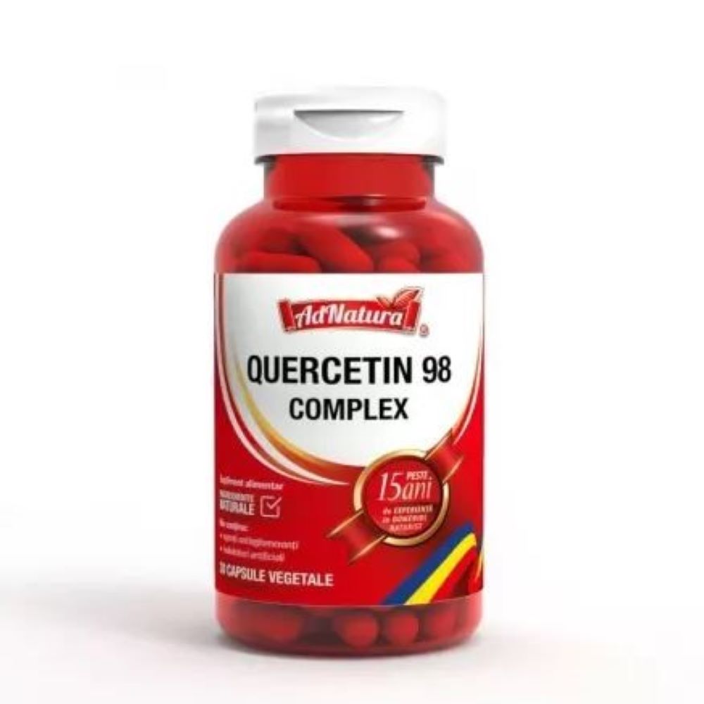 Quercetin 98 Complex, 30 capsule, AdNatura