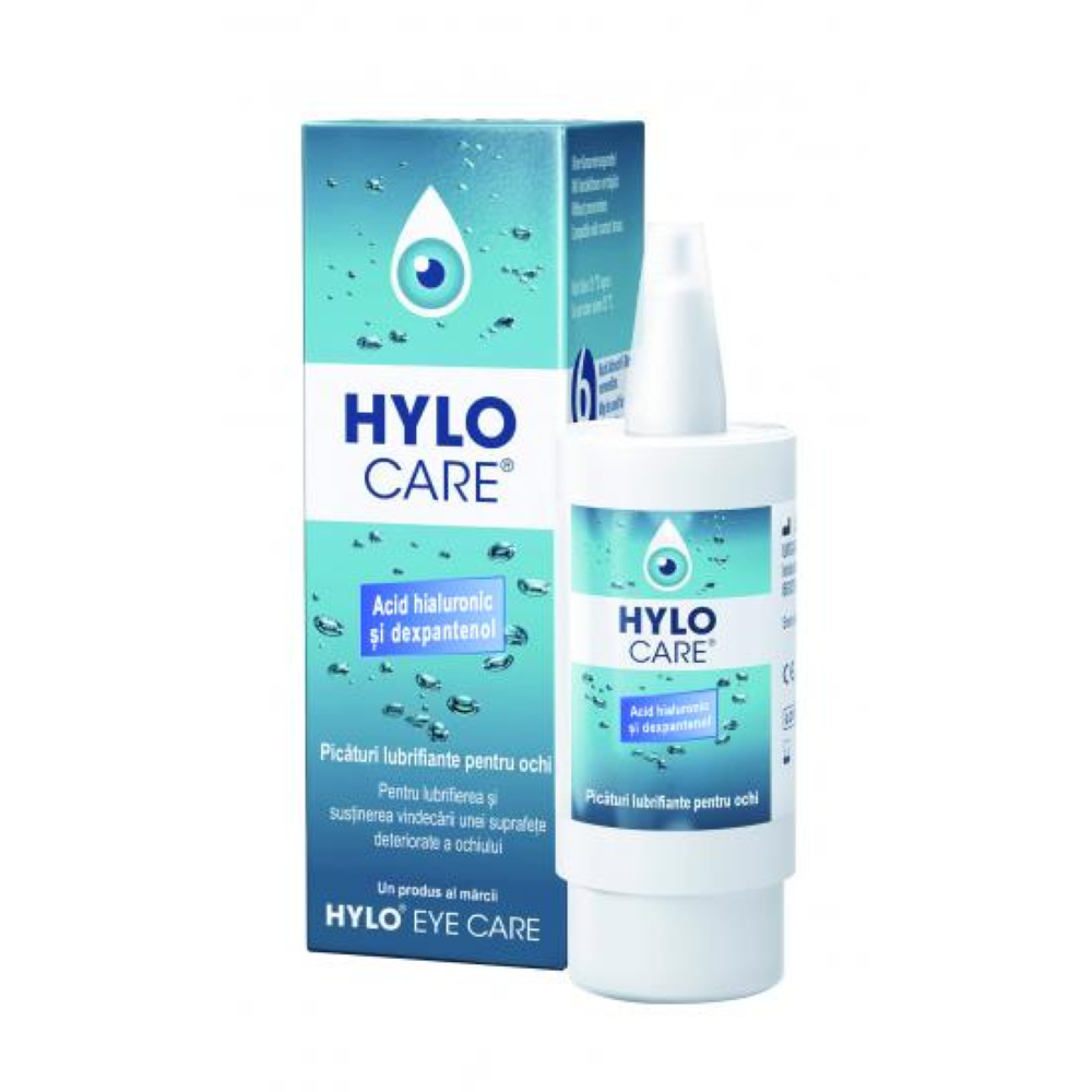 Picaturi oftalmice pentru ochi Hylo Care, 10ml, Ursapharm