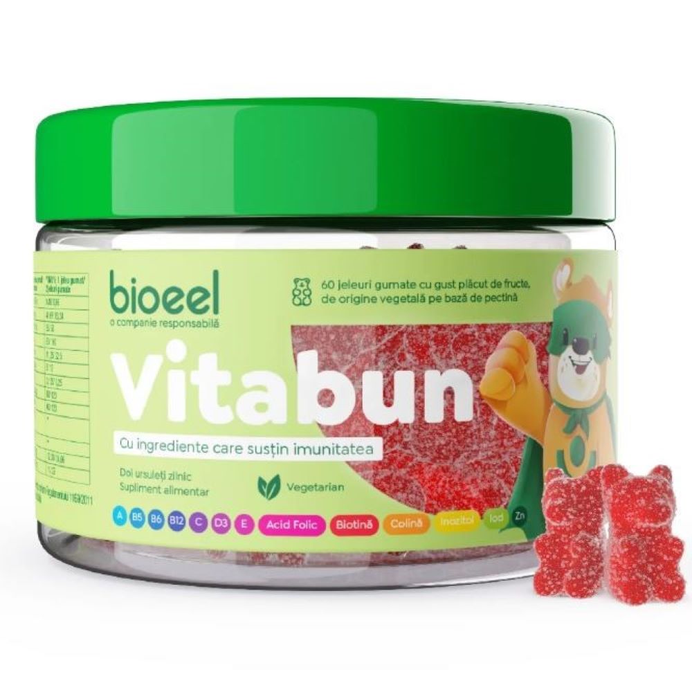 Vitabun, 60 jeleuri gumate, Bioeel