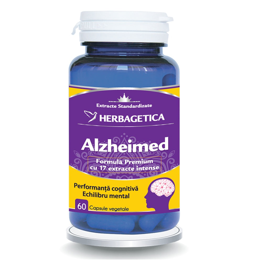 Alzheimed, 60 capsule, Herbagetica