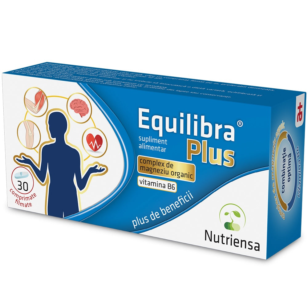 Equilibra Plus, 30 comprimate filmate, Antibiotice SA