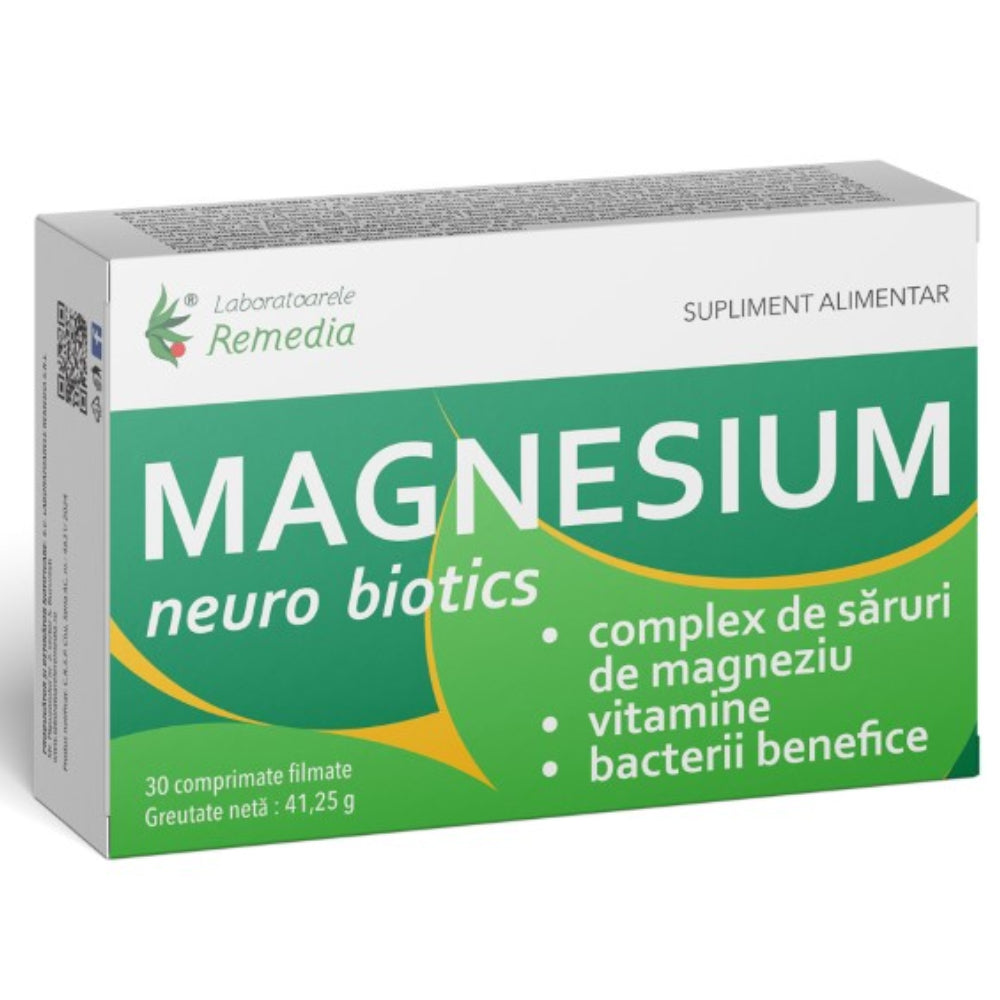 Magnesium Neuro Biotics, 30 capsule, Remedia