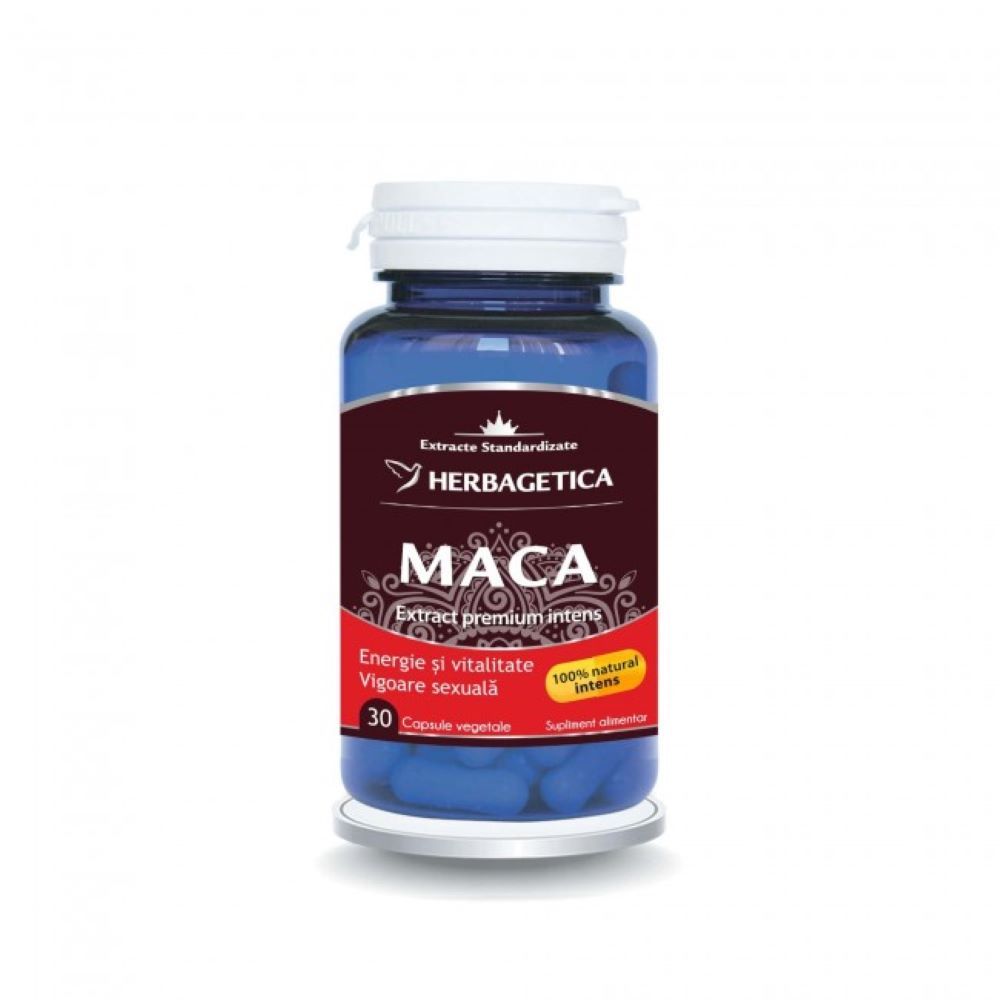 Maca Zen Forte, 30 capsule, Herbagetica