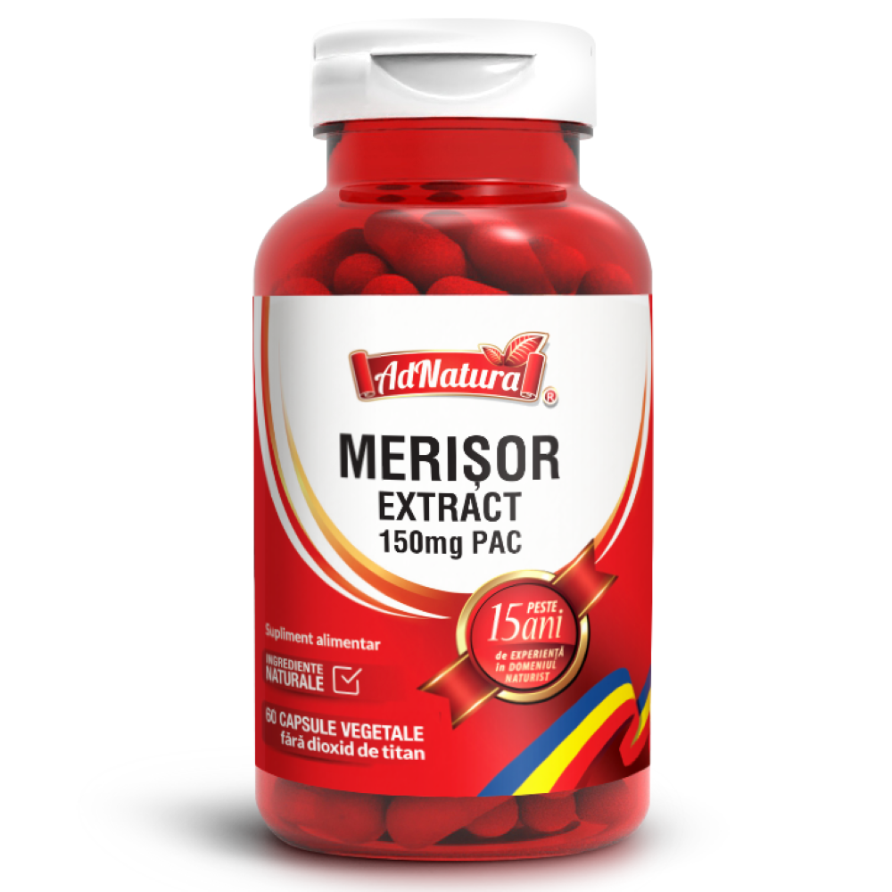 Merisor extract, 150 mg PAC, 30 capsule, AdNatura