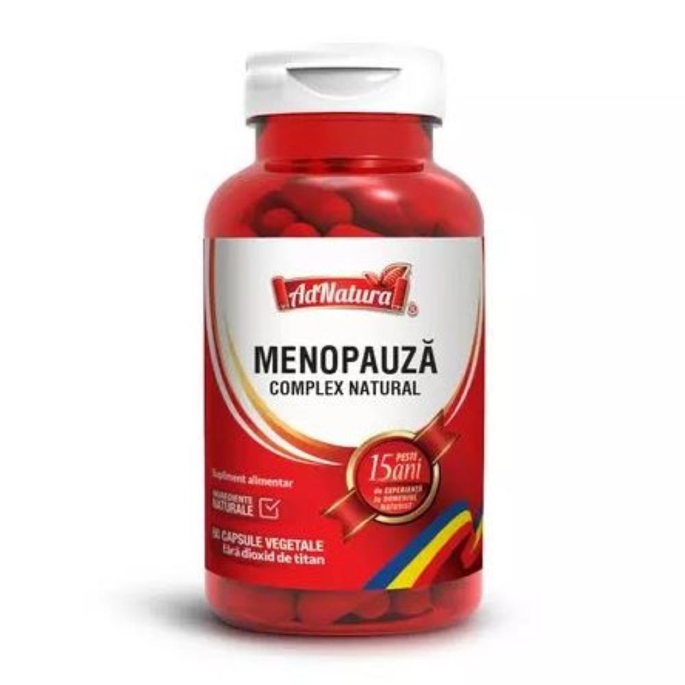 Menopauza Complex natural, 30 capsule, AdNatura