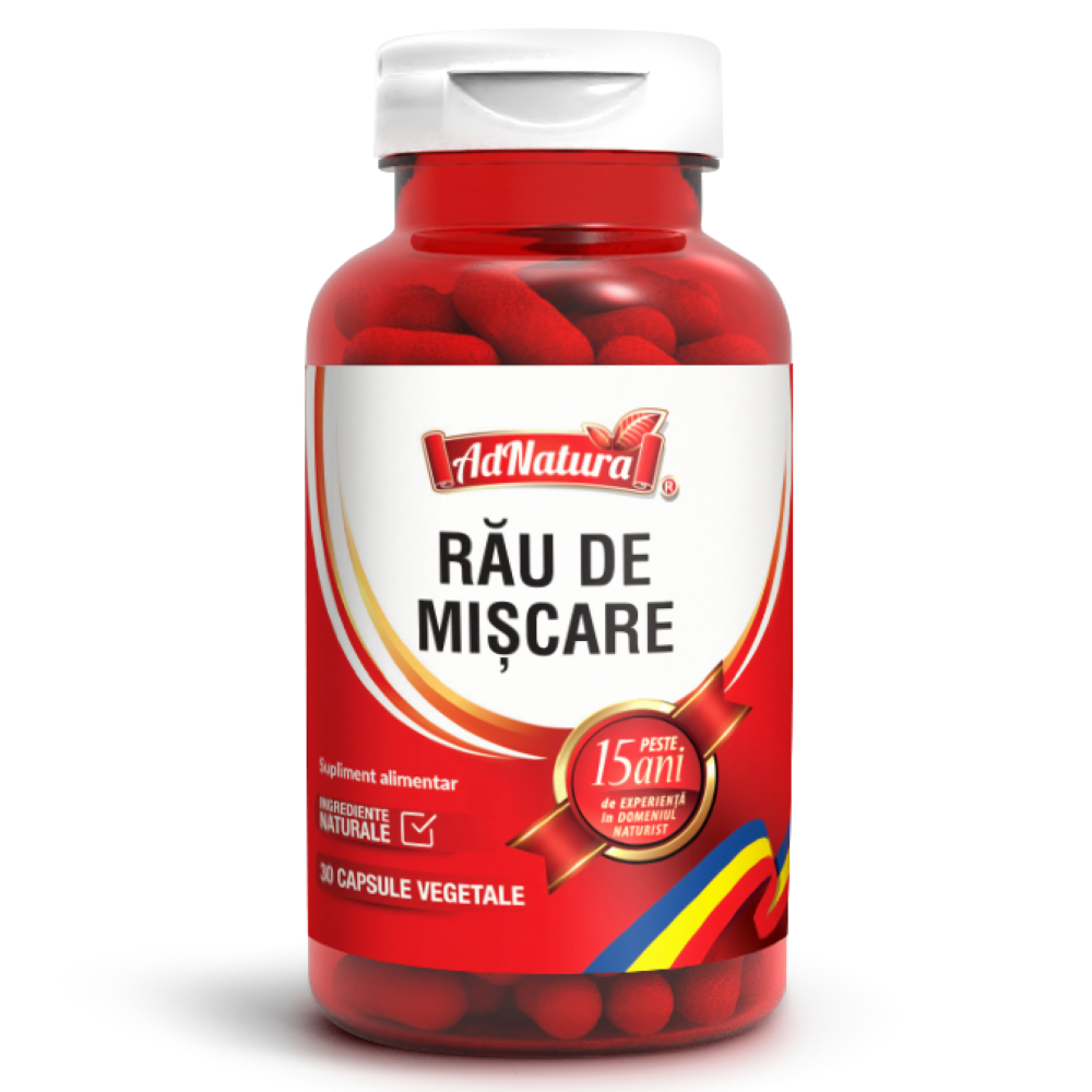 Rau de Miscare, 60 capsule, AdNatura