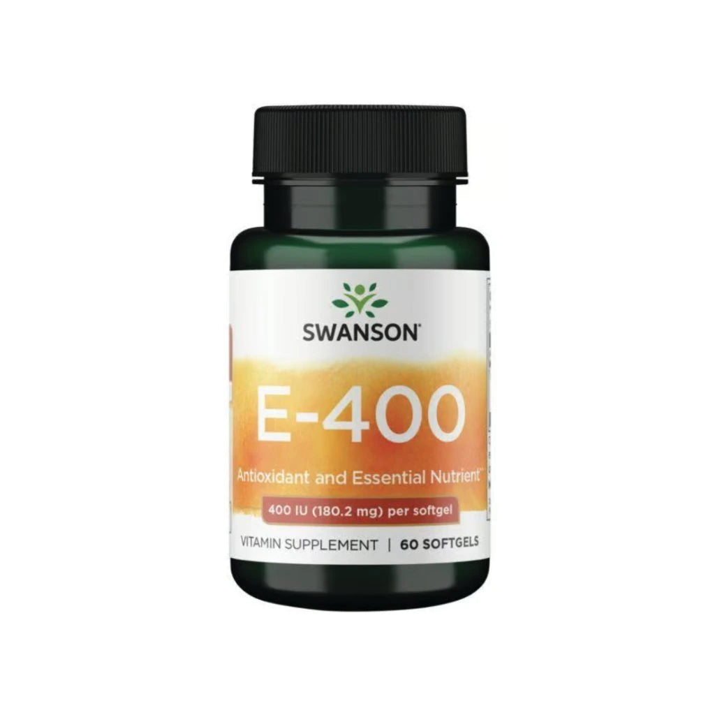 Vitamina E 400 UI, 60 capsule, Swanson