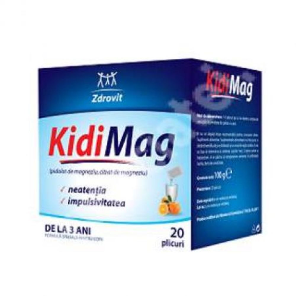 KidiMag, 20 plicuri, Zdrovit
