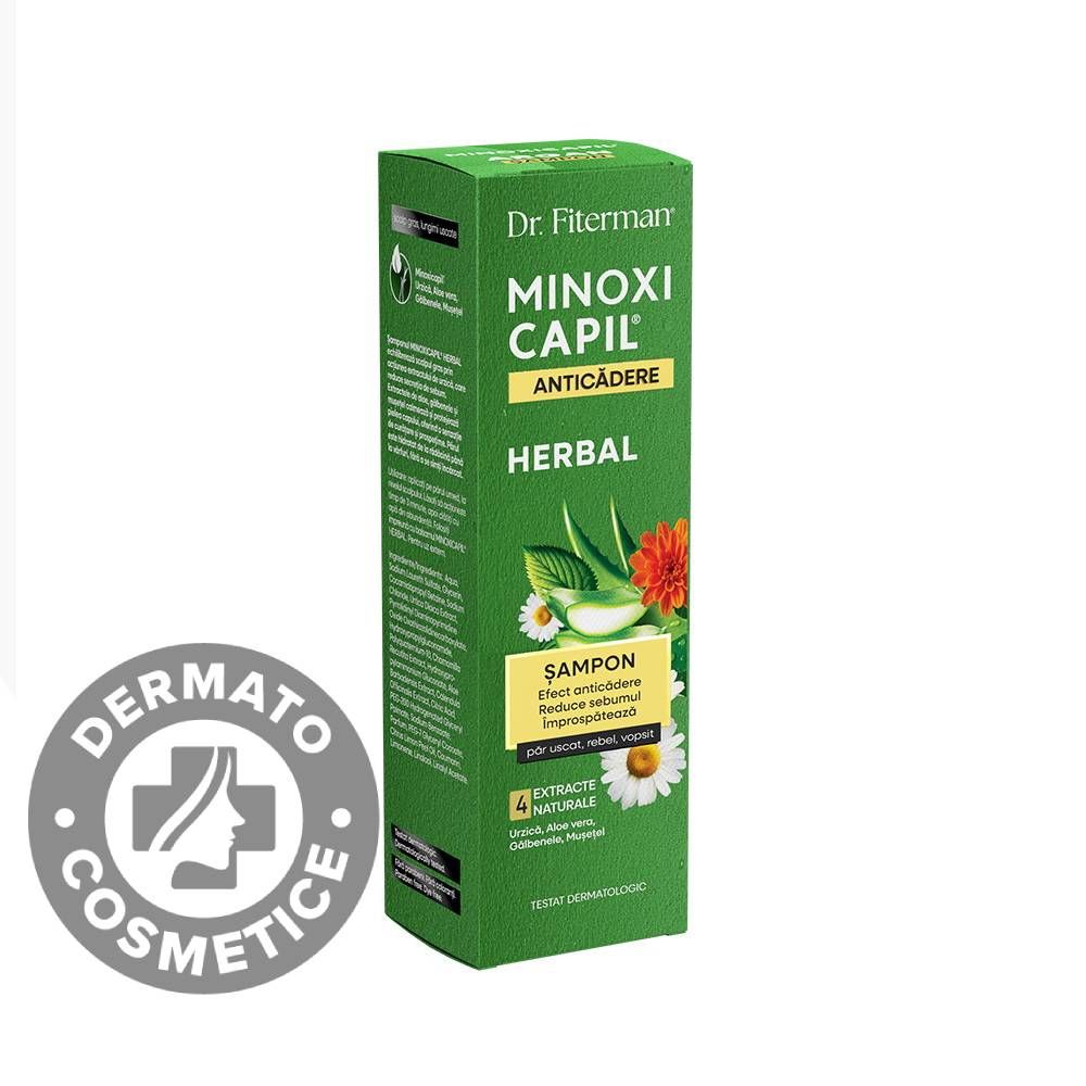Sampon anticadere Minoxicapil Herbal, 200 ml, Doctor Fiterman
