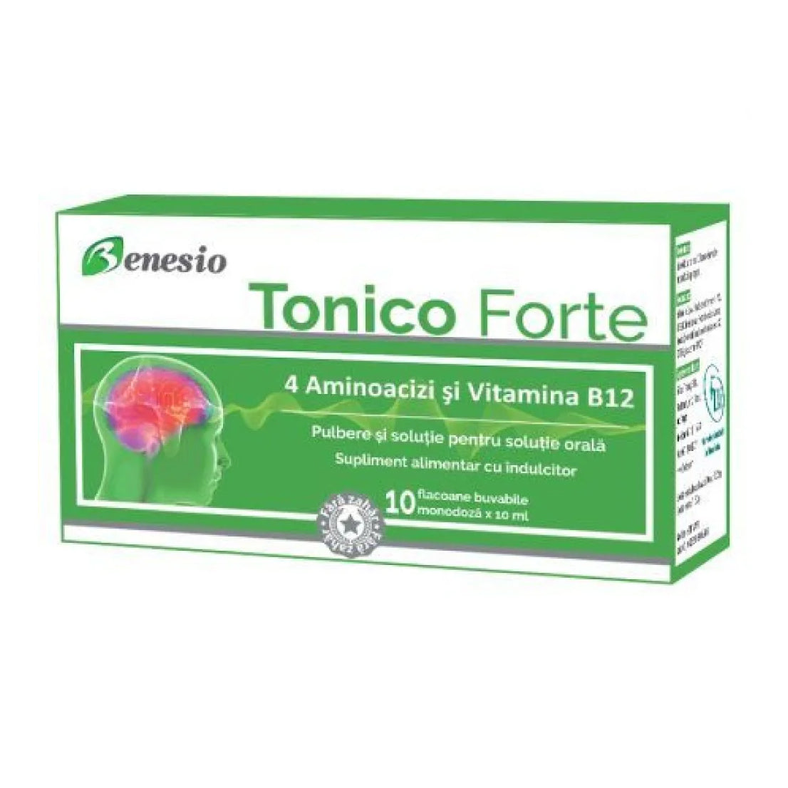 Tonico Forte, 10 flacoane buvabile, Benesio