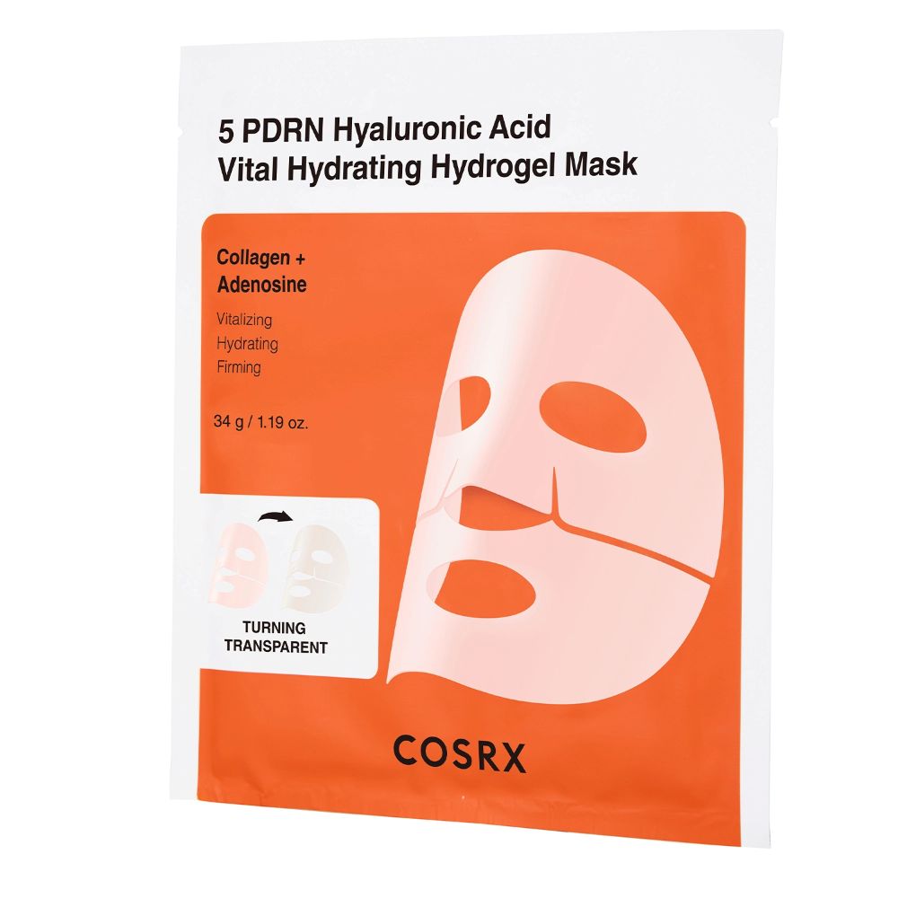 Masca hidrogel hidratanta si revitalizanta cu 5 PDRN si acid hialuronic, 3 bucati, COSRX