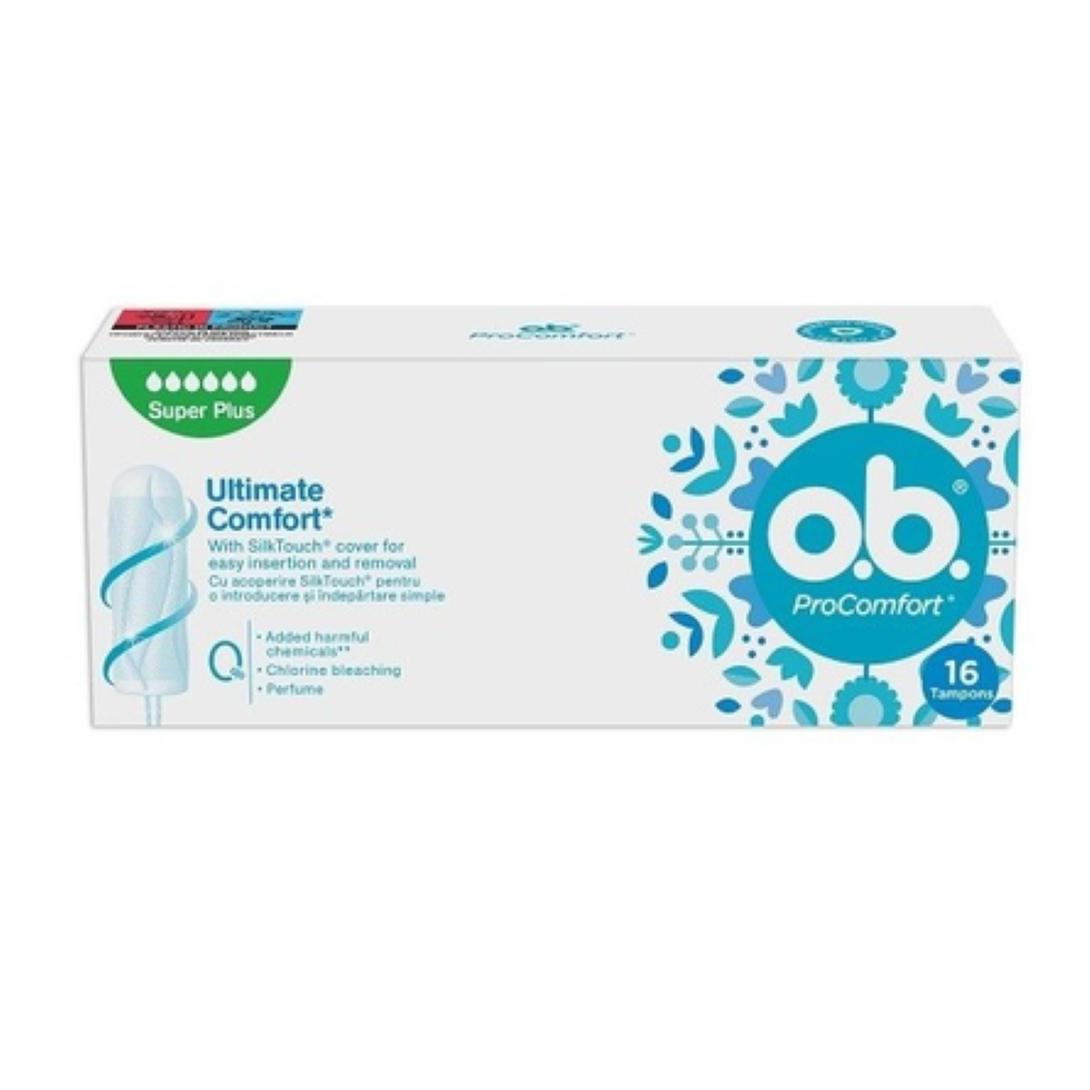 Tampoane ProComfort Super Plus, 16 bucati, OB