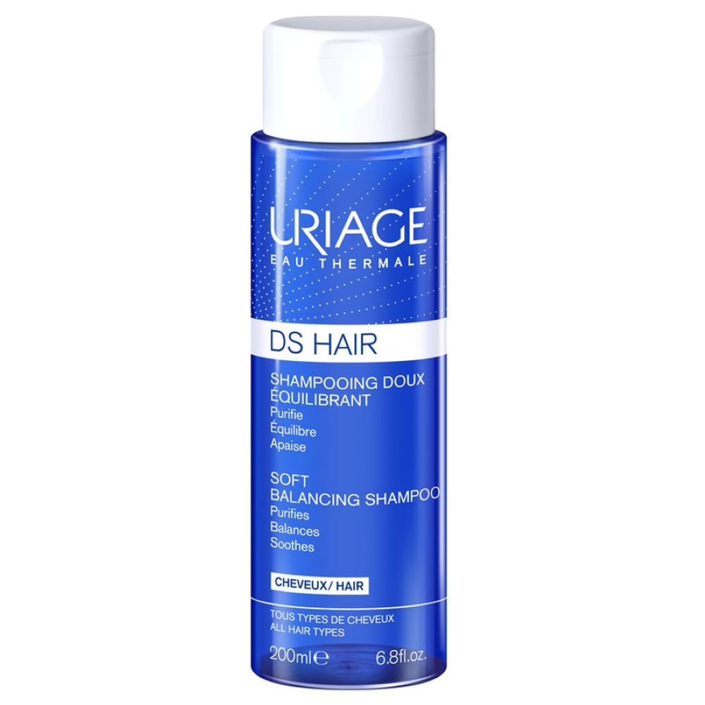 Sampon reechilibrant cu apa termala DS, 200 ml, Uriage