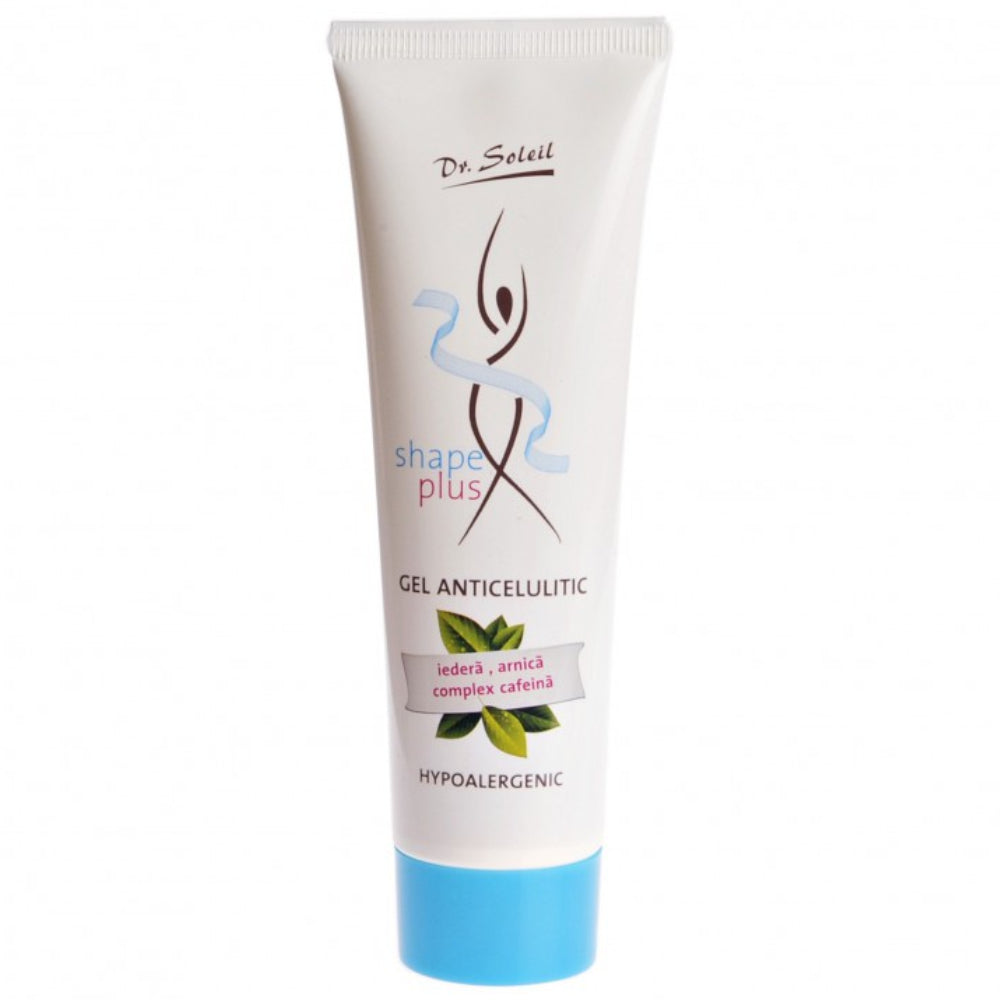 Gel anticelulitic cu iedera, arnica si complex de caifena, 150 ml, Dr. Soleil