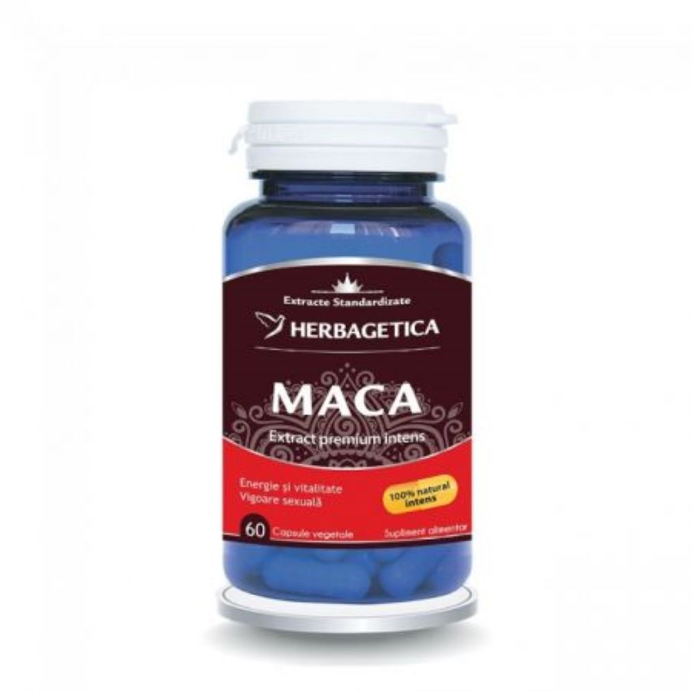 Maca Zen Forte, 60 capsule, Herbagetica