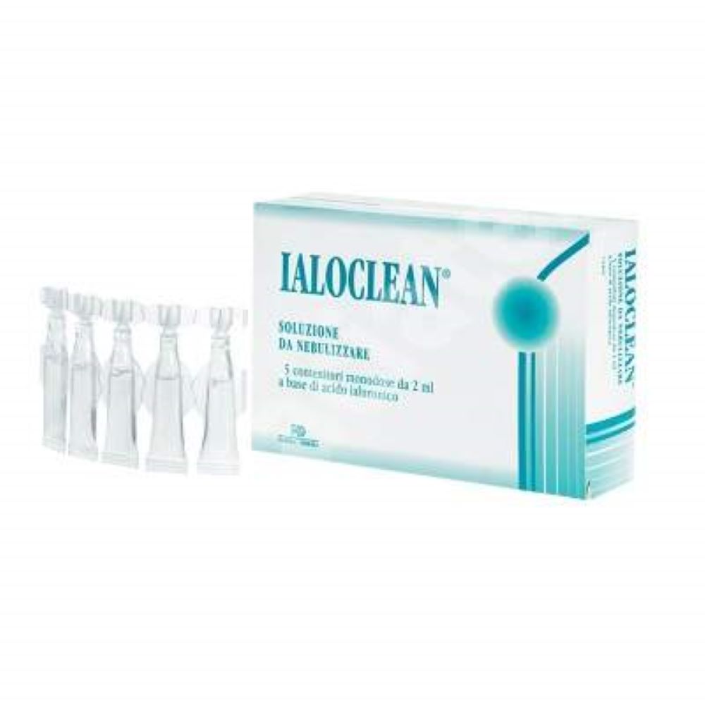 Ialoclean solutie pentru nebulizari 2ml, 5 monodoze, Farma-Derma