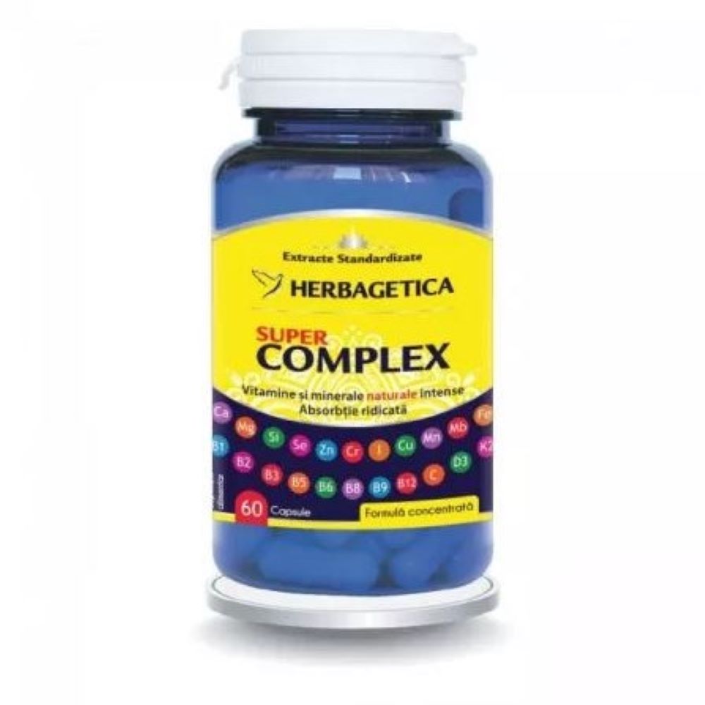 Super Complex, 60 capsule, Herbagetica