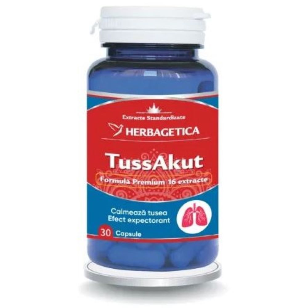 Tussakut, 30 capsule, Herbagetica