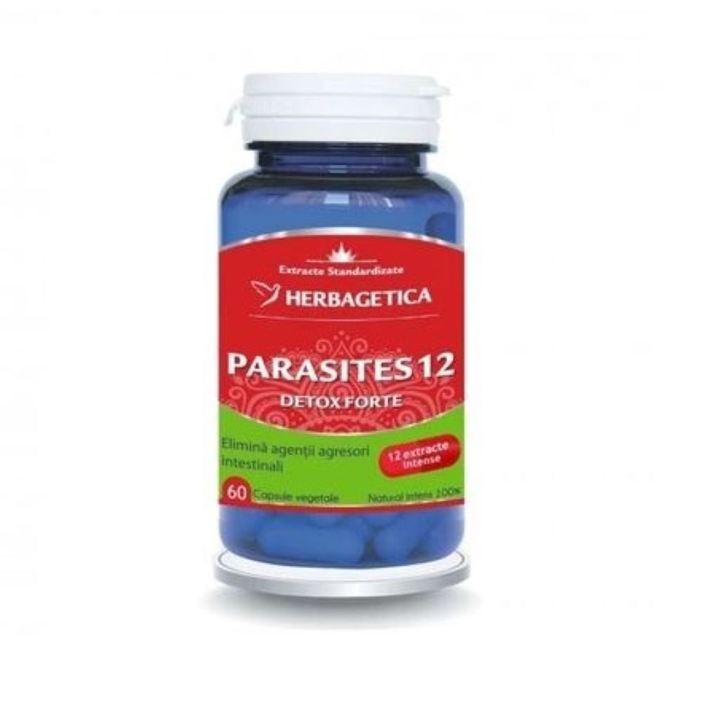 Parasites 12, 60 capsule, Herbagetica
