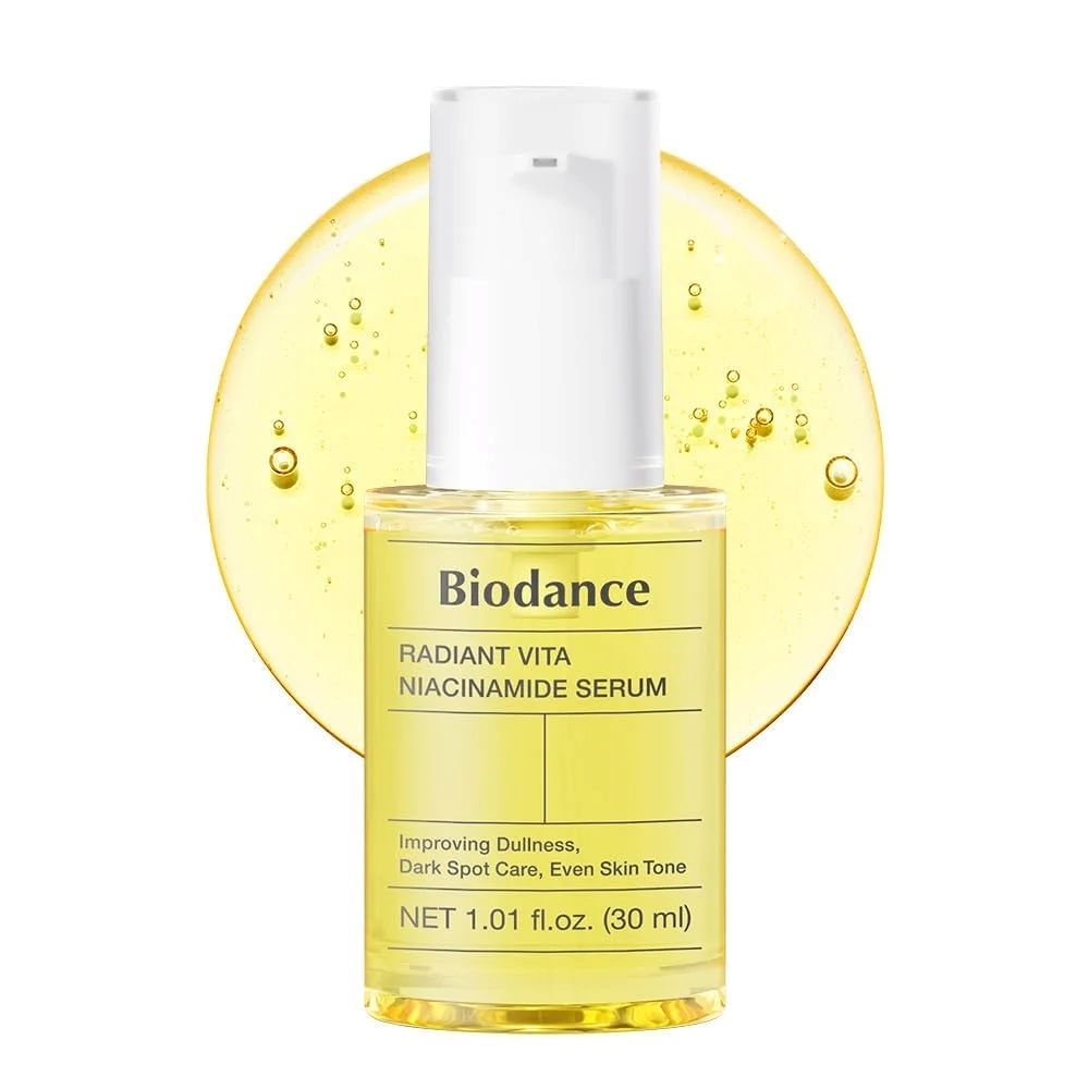 Ser iluminator si uniformizant cu niacinamida Radiant Vita Niacinamide Serum, 30 ml, Biodance