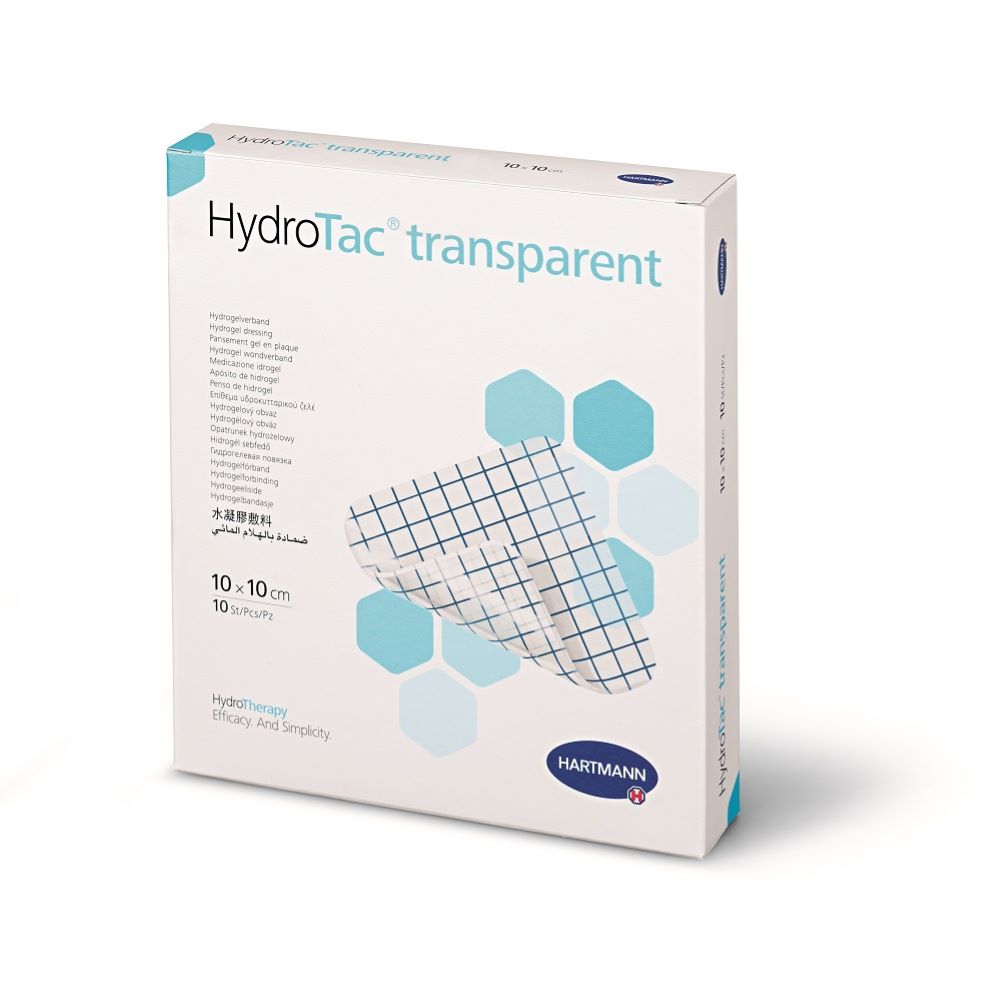 Pansament hidrogel hydroTac transparent, 10 x 10cm, 10 bucati, Hartmann