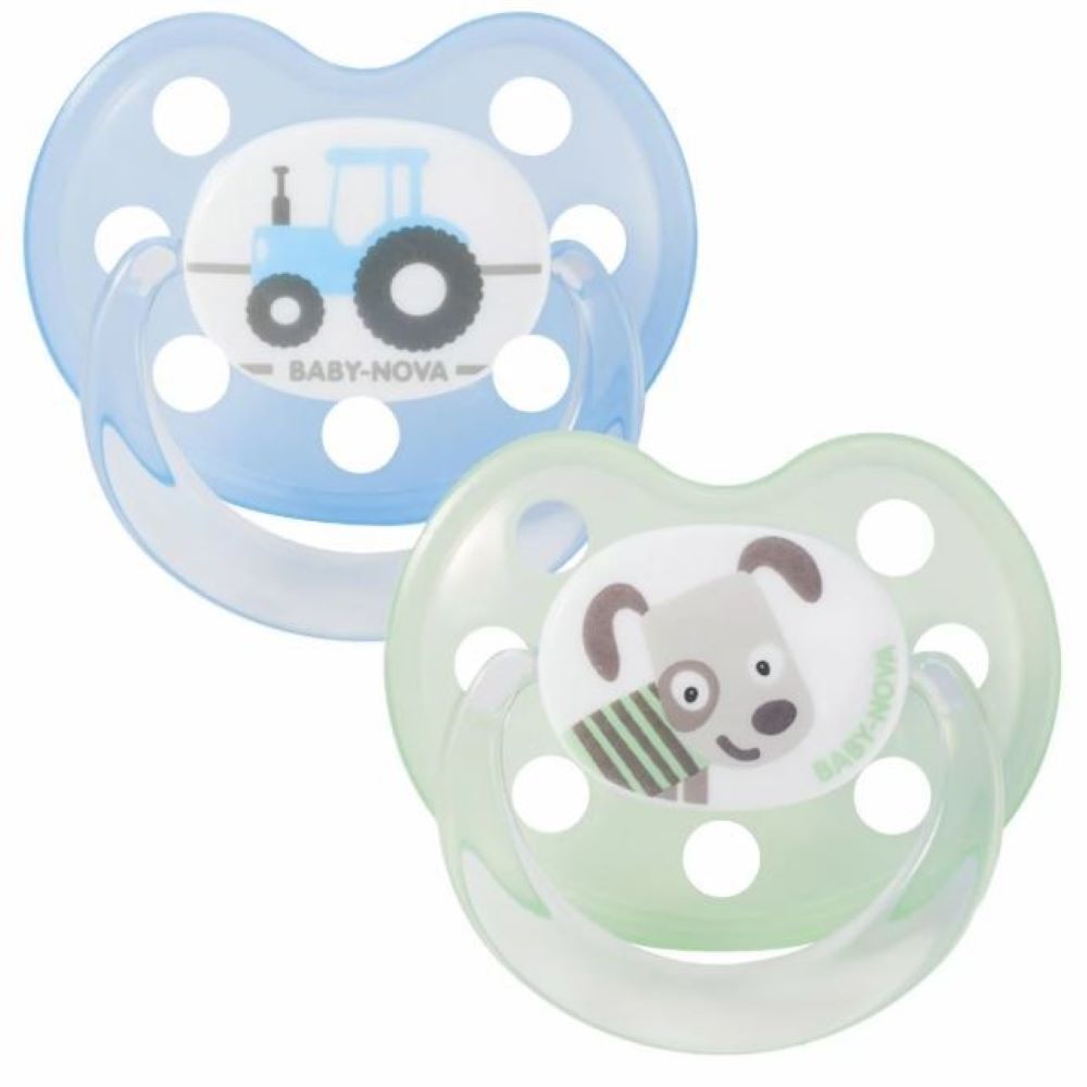 Suzeta din silicon ortodontica talia 3, 18 luni+, Baby Nova