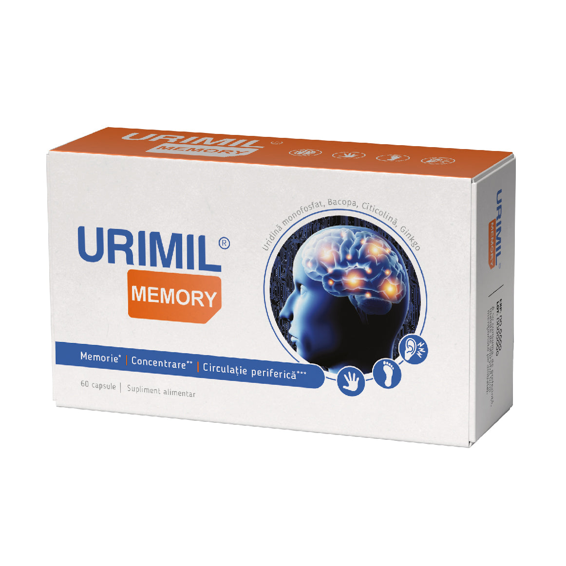 Urimil Memory, 60 capsule, Plantapol