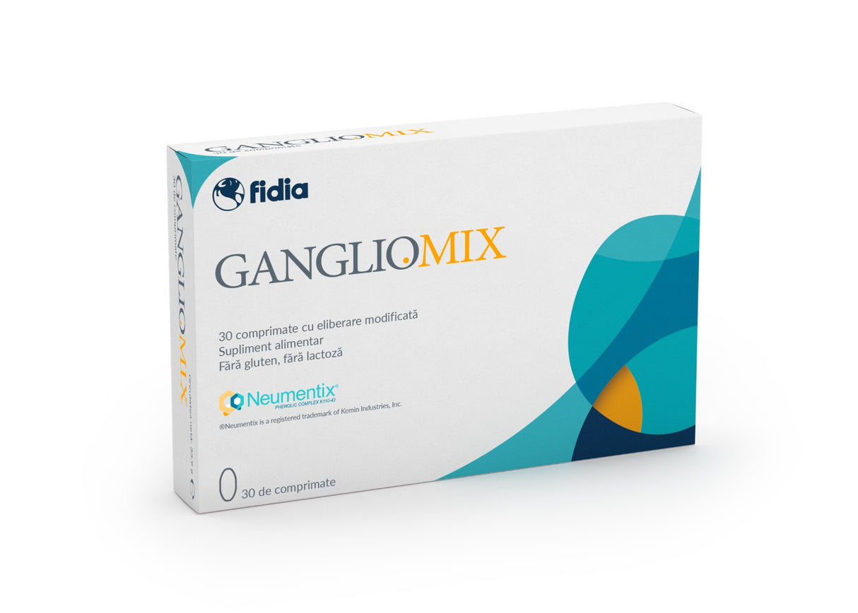 Gangliomix, 30 comprimate, Fidia
