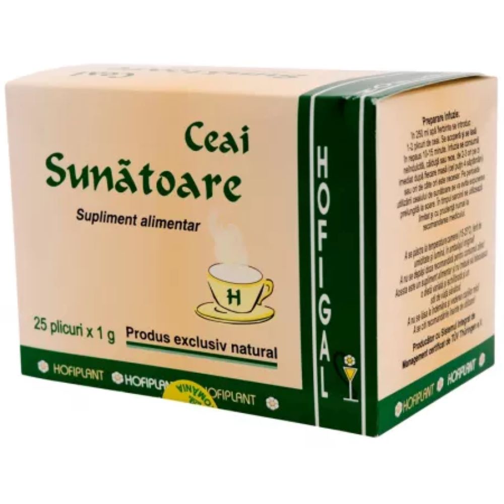 Ceai de Sunatoare, 25 plicuri, Hofigal