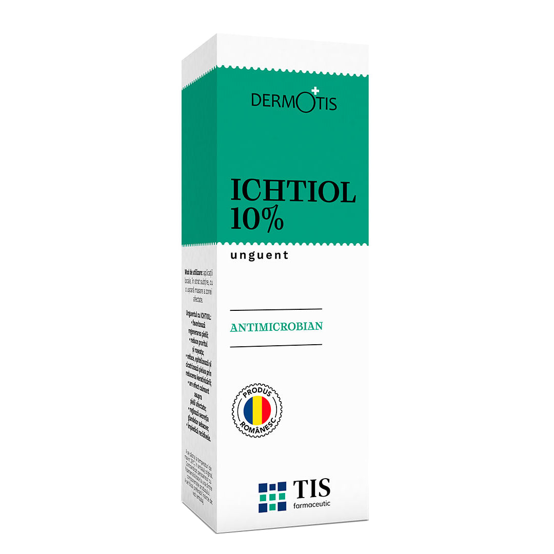 Unguent Dermotis cu Ichtiol 10%, 25 g, Tis Farmaceutic