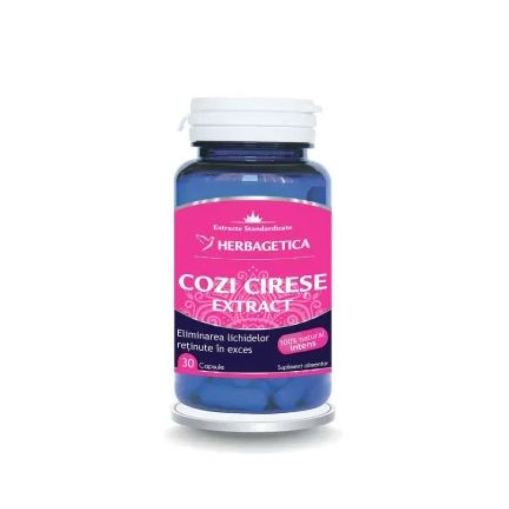 Cozi cirese extract, 30 capsule, Herbagetica