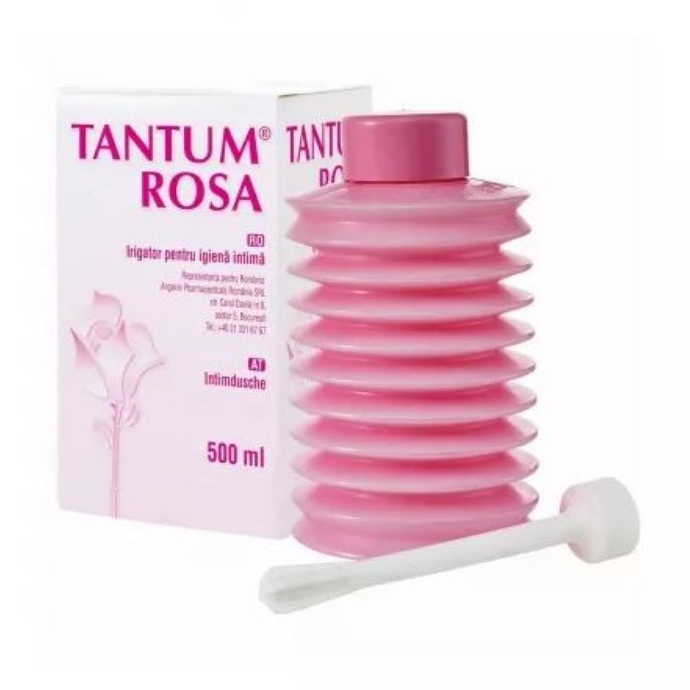 Irigator pentru igiena intima Tantum Rosa, 500ml, Angelini