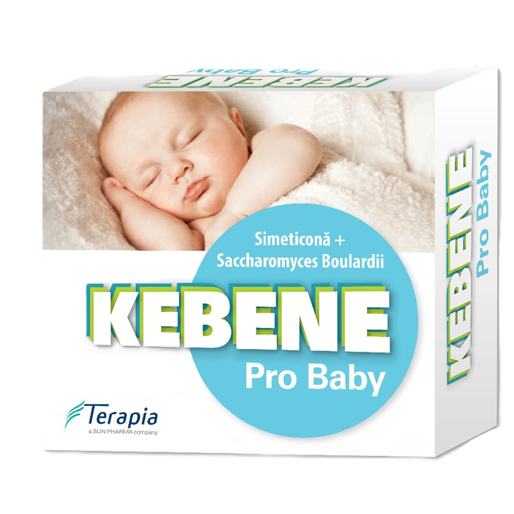 Kebene Pro Baby simeticona picaturi orale 20 ml + Saccharomyces Boulardii 2g, Terapia Sa
