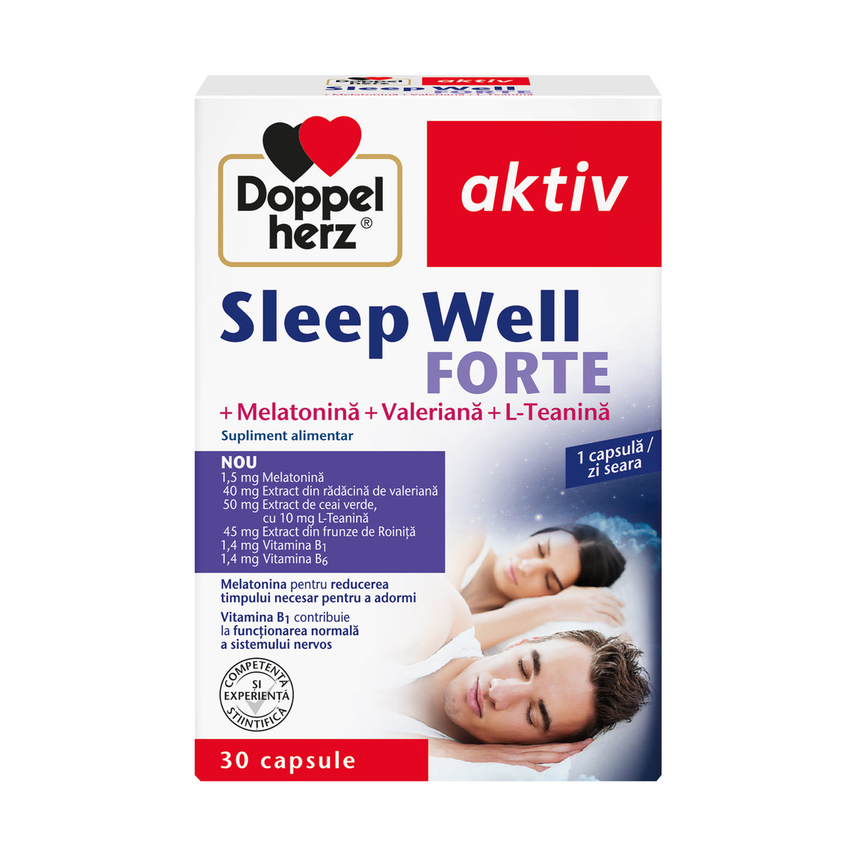 Activ Sleep Well Forte, 30 capsule, Doppelherz