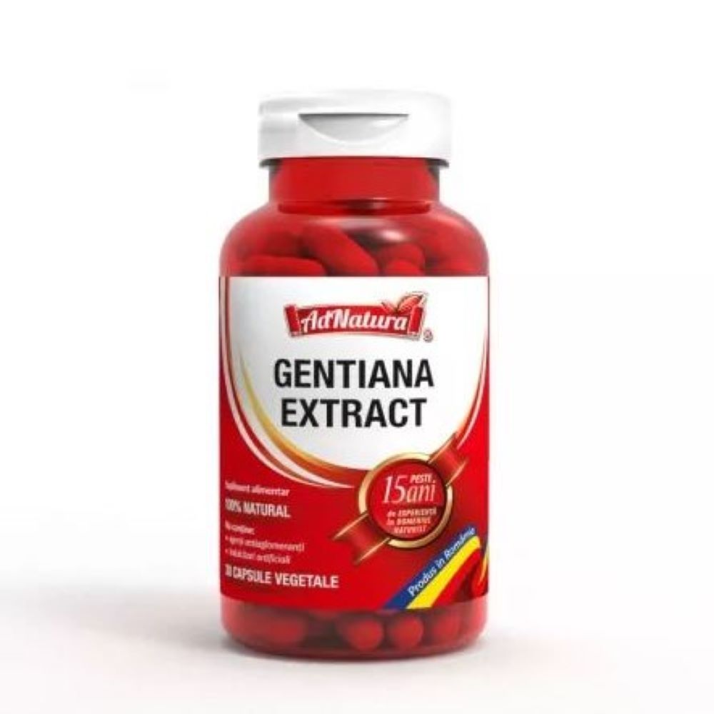 Gentiana Extract, 30 capsule, AdNatura