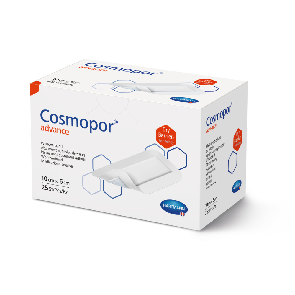 Cosmopor Advance Plasture 10cm x 6cm, 25 bucati, Hartmann