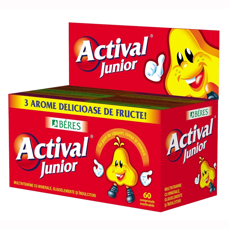Actival Junior, 60 comprimate, Beres