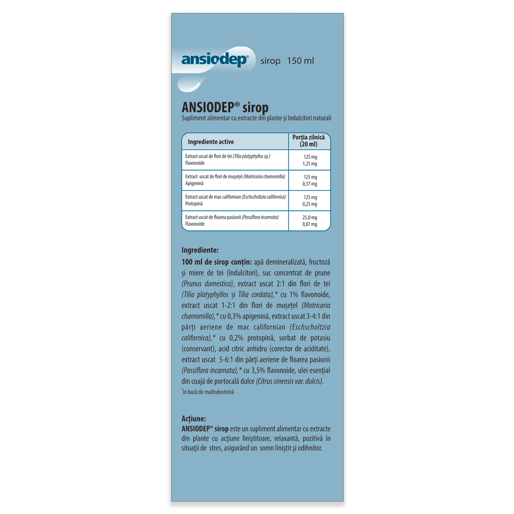 Ansiodep, 150 ml, Dr. Phyto