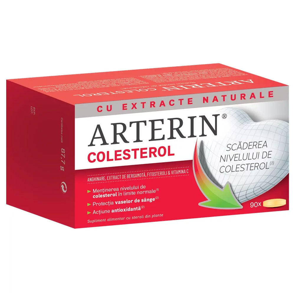 Arterin Colesterol, 90 Comprimate, Omega Pharma