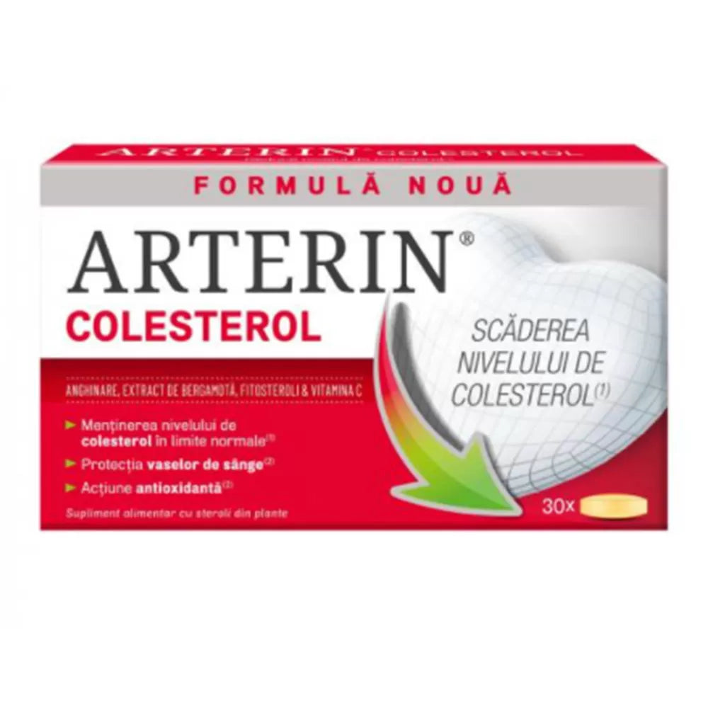 Arterin Colesterol, 30 comprimate, Omega Pharma