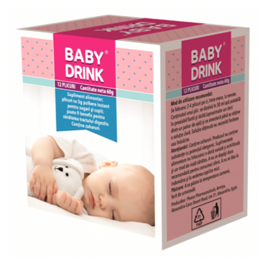 Baby Drink, 12 plicuri, Pharco