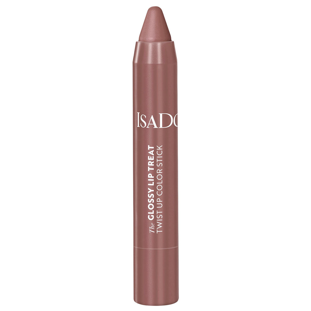 Balsam lucios de buze Glossy Lip Treat Twist Up, 06 Bare Belle, 3.3 g, IsaDora