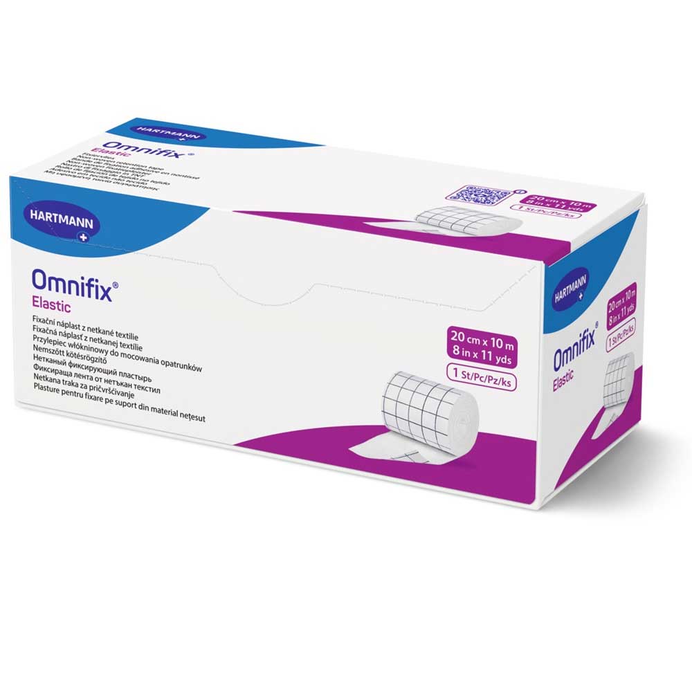 Banda adeziva Omnifix Elastic, 20cm x 10m, Hartmann
