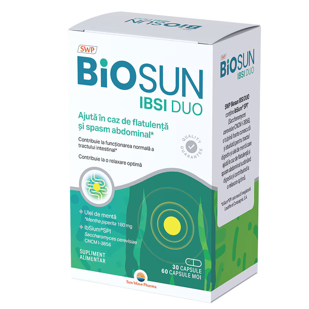 Biosun Ibsi Duo, 30 capsule + 60 capsule moi, Sun Wave Pharma