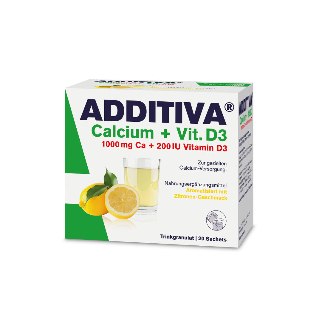 Calciu + Vitamina D3 Additiva, 20 plicuri, Dr. Scheffler
