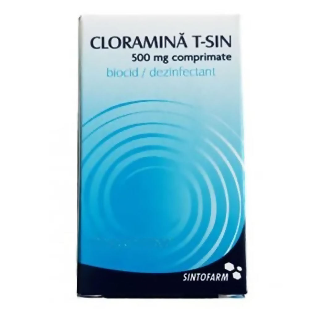 Cloramina T 500mg, 50 Capsule, Sintofarm