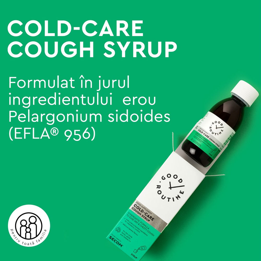 Cold-Care Cough Syrup, 150ml, Good Routine