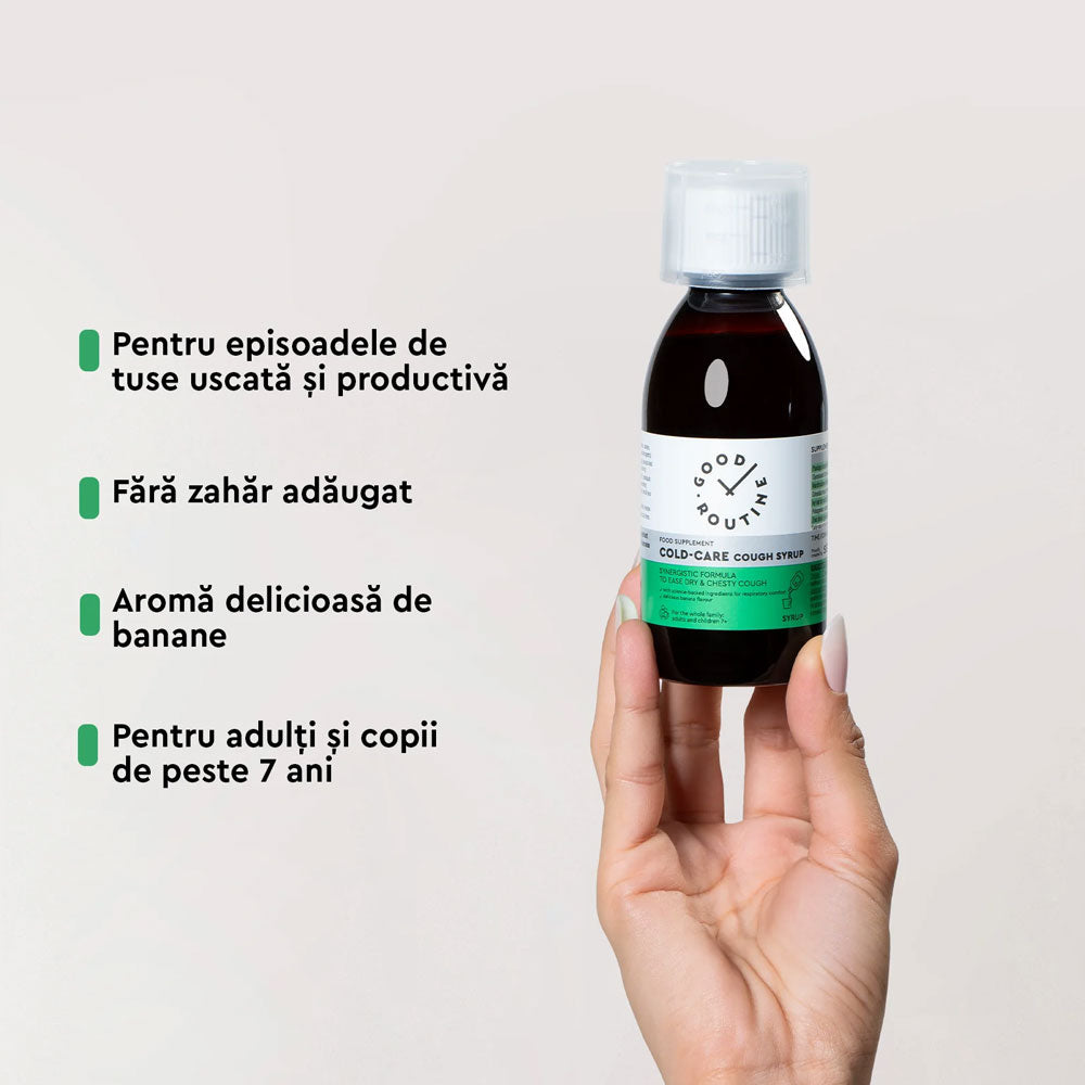 Cold-Care Cough Syrup, 150ml, Good Routine
